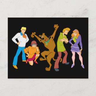 Ganze Gang 16 Mystery Inc. Postkarte