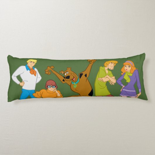 Ganze Gang 16 Mystery Inc. Seitenschläferkissen (Rückseite)