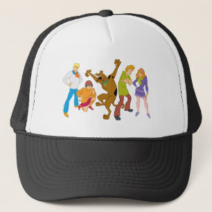 Ganze Gang 16 Mystery Inc. Truckerkappe