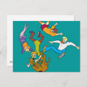 Ganze Gang 17 Mystery Inc. Postkarte (Vorne/Hinten)