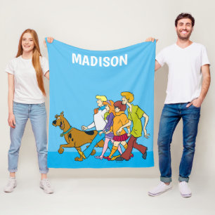 Ganze Gang 18 Mystery Inc. Fleecedecke