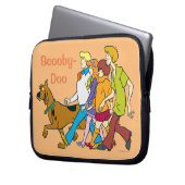 Ganze Gang 18 Mystery Inc. Laptopschutzhülle (Vorderseite Links)