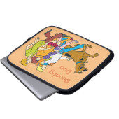 Ganze Gang 18 Mystery Inc. Laptopschutzhülle (Vorne Knopf)