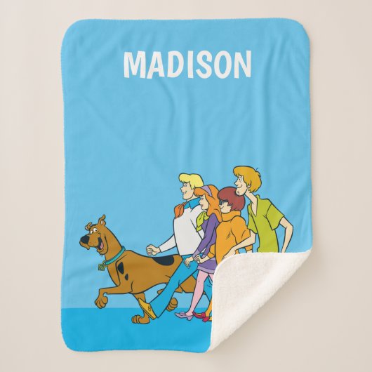 Ganze Gang 18 Mystery Inc. Sherpadecke (Vorderseite)