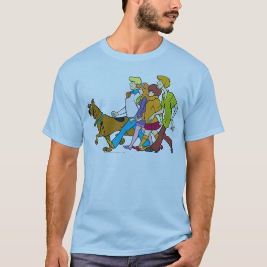 Ganze Gang 18 Mystery Inc. T-Shirt (Vorderseite)
