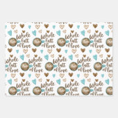 ganze Liebe, Umschlagpapier Geschenkpapier Set (Vorderseite 2)