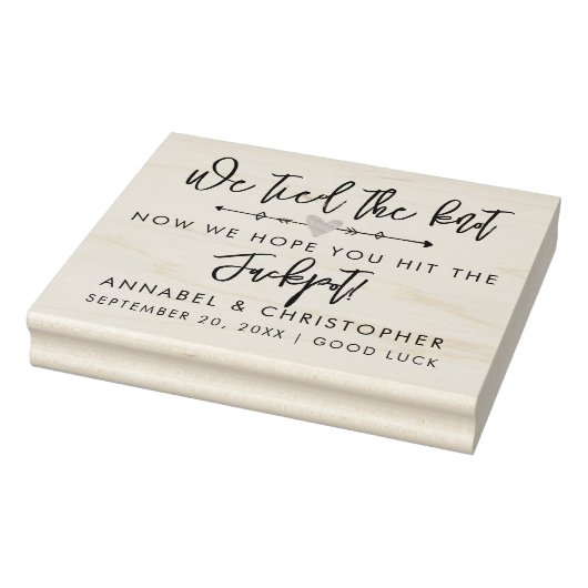 ganze Lotterie-Liebe-Lotterie-Gastgeschenk Hochzei Gummistempel (Stempel)