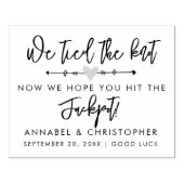 ganze Lotterie-Liebe-Lotterie-Gastgeschenk Hochzei Gummistempel (Prägung)