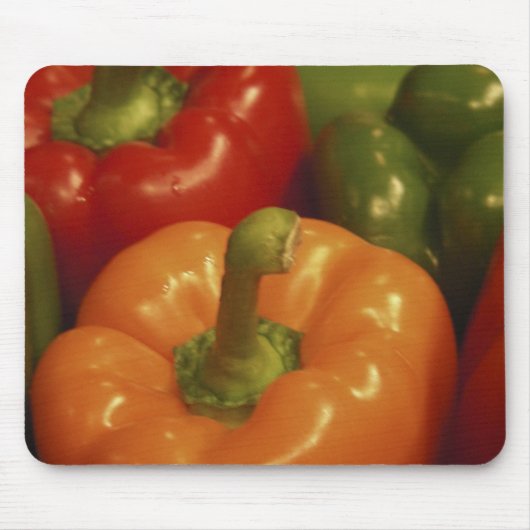 Ganze Mausunterlage süße Bell-Paprikaschoten Mousepad (Vorne)