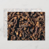 ganze Nelken Postkarte (Vorne/Hinten)