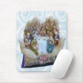 Ganze Welt in seinen Händen - Jesus das letzte Mousepad (Mit Mouse)