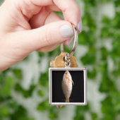 Ganzer Wolfsbarsch Schlüsselanhänger (Hand)