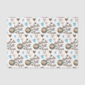 Ganzes Blatt Liebe Seidenpapier (Vorderseite)