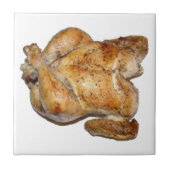 Ganzes geröstetes Hühnchen Fliese (Vorderseite)