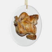 Ganzes geröstetes Hühnchen Keramik Ornament (Rechts)
