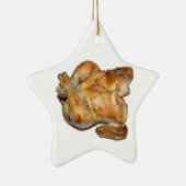 Ganzes geröstetes Hühnchen Keramik Ornament (Rechts)