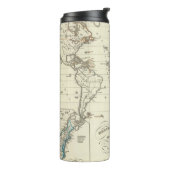 Ganzes Großbritanniens Thermosbecher (Nach links gedreht)