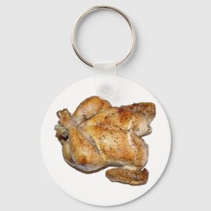 Ganzes Hähnchen aus dem Ofen Schlüsselanhänger