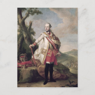 Ganzes Portrait von Joseph II Postkarte