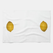 Ganzes reife Lemon Malerei Küchenhandtücher Geschirrtuch (Horizontal)