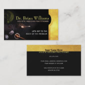 Ganzheitsmedizin-Visitenkarten Visitenkarte (Vorne/Hinten)