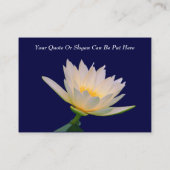 Ganzheitstherapie/Yoga/Meditation Visitenkarte (Rückseite)