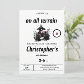 Ganzjährig Einladung (Stehend Vorderseite)