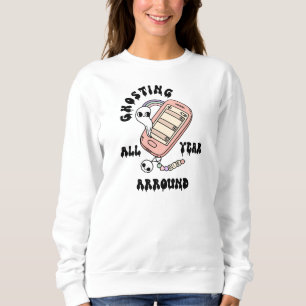 Ganzjährig gehoben - Funny Spooky Quote Desi Sweatshirt