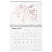 Ganzjähriger Kalander Kalender (Feb 2026)