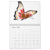 Ganzjähriger Kalander Kalender (Jan 2027)