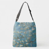 Ganzkörpertasche mit Mandelblütendruck Tragetaschen Mit Langen Trägern (Rückseite)