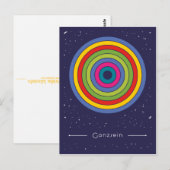 Ganzsein Postkarte (Vorne/Hinten)