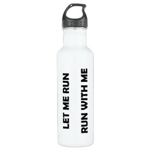 Ganztextplastikwasser-Flasche Trinkflasche