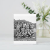 GAO des PO Baseball Teams, 1920er Postkarte (Stehend Vorderseite)