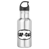 GAP - C&O Towpath Oval Edelstahlflasche (Vorderseite)