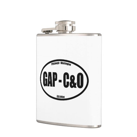 GAP - C&O Towpath Oval Flachmann (Links)