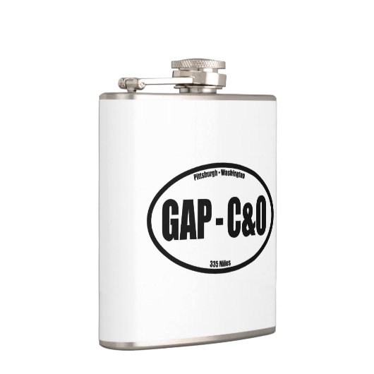 GAP - C&O Towpath Oval Flachmann (Rechts)