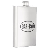 GAP - C&O Towpath Oval Flachmann (Rechts)