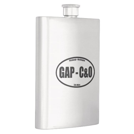 GAP - C&O Towpath Oval Flachmann (Rechts)