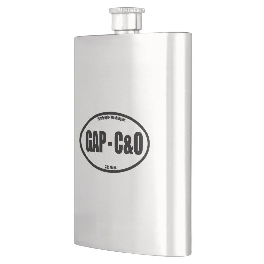 GAP - C&O Towpath Oval Flachmann (Links)