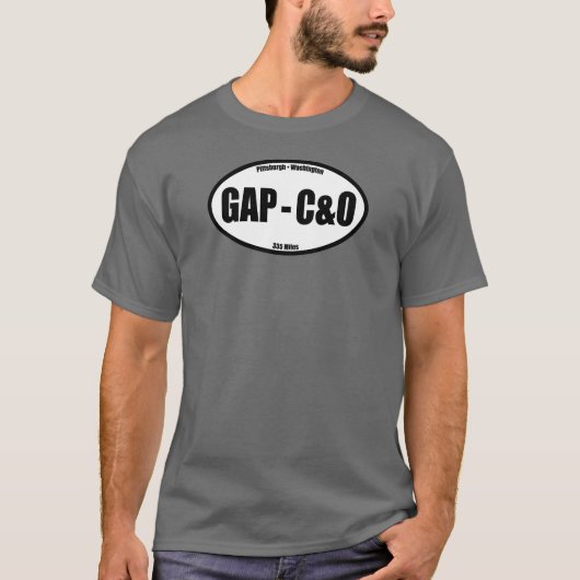 GAP - C&O Towpath Oval T-Shirt (Vorderseite)