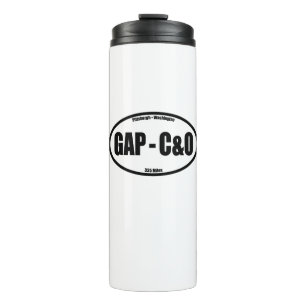 GAP - C&O Towpath Oval Thermosbecher