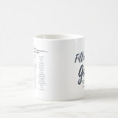 GAP: Gezielte Affirmation Practice Kaffeetasse (Mittel)