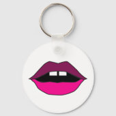 GAP TOOTH GIRL SCHLÜSSELANHÄNGER (Vorderseite)