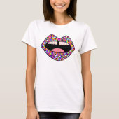 GAP TOOTH MÄDCHEN T - SHIRT (Vorderseite)