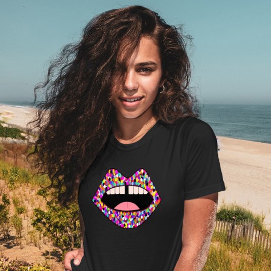 GAP TOOTH MÄDCHEN T - SHIRT