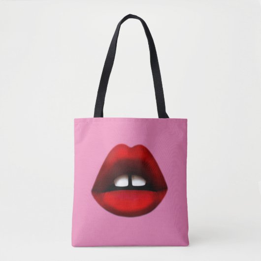 GAP TOOTH MIRL Pink TOTE BAG Tasche (Vorderseite)