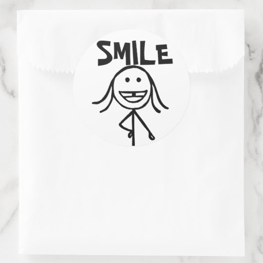 Gap zahngirls, SMILE Stickers (Tasche)