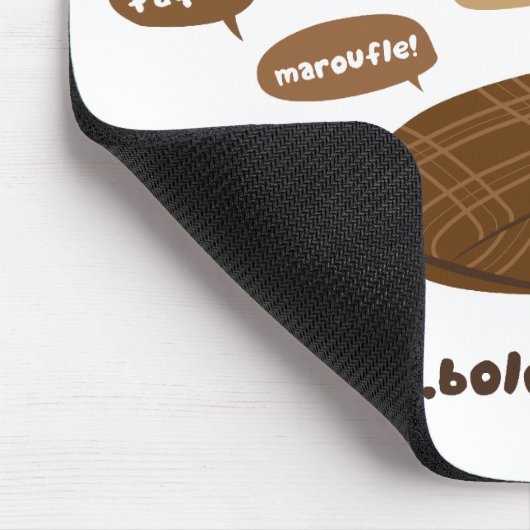 Gapette an Maus Mousepad (Ecke)