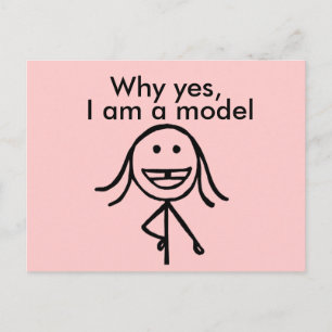 Gapped zahngirl Postcard Postkarte